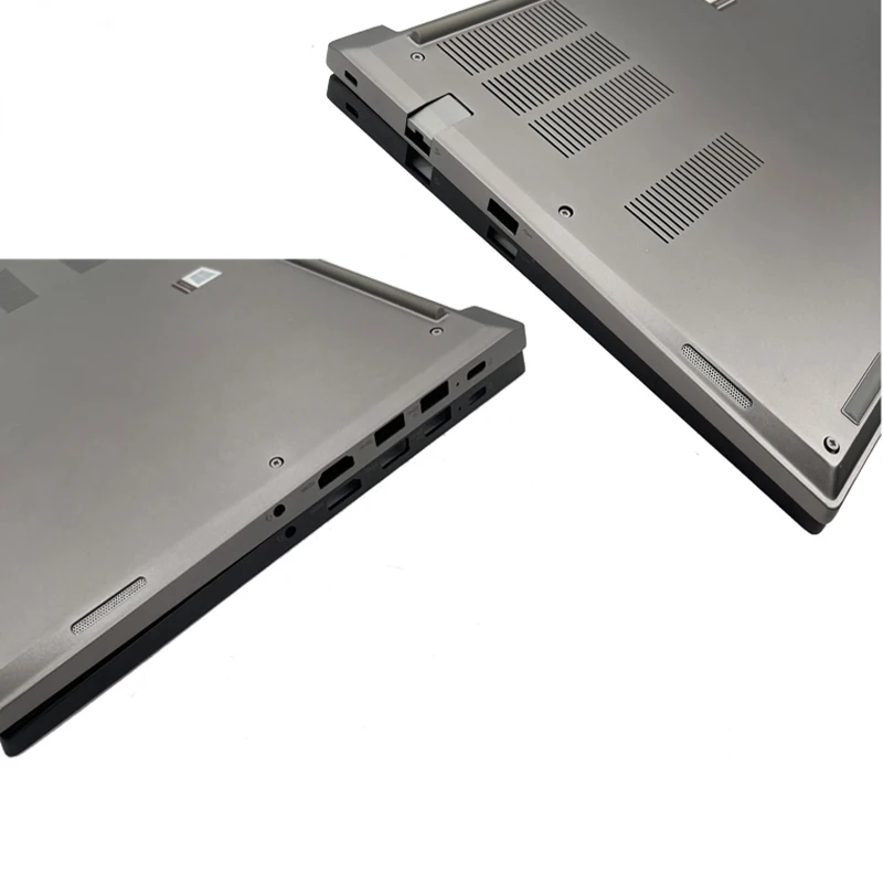 Imagem -05 - Metal Original para Thinkpad E14 Gen1 Base do Portátil Capa Inferior Case Inferior Am1d 3000910 Am1d 3000900 Novo