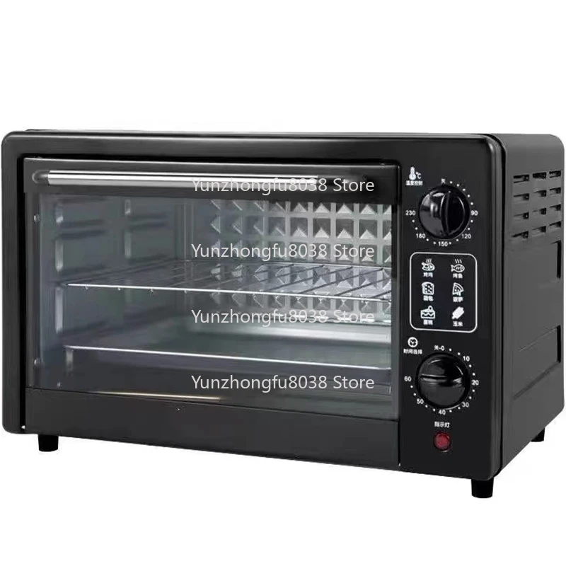 أجهزة المطبخ المحمولة كبيرة الحجم الرقمية الحمل الحراري الخبز المنزلية الخبز وعاء طبخ الأرز الخبز البيتزا فرن كهربائي صغير #6