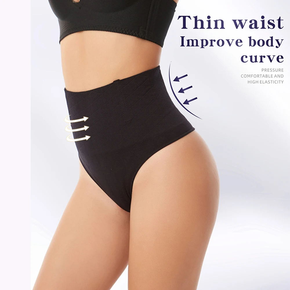 Mid-Taille Thong Shaper Slipje Naadloze Body Shaper Thong Buikcontrole Voor Vrouwen