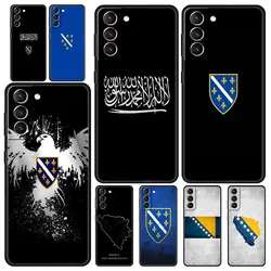 Phone Case For Samsung Galaxy S24 S23 S22 Ultra S20 S21 FE 5G S10 S9 Plus S10E S8 S7 Edge Cover Bosnia and Herzegovina Passport