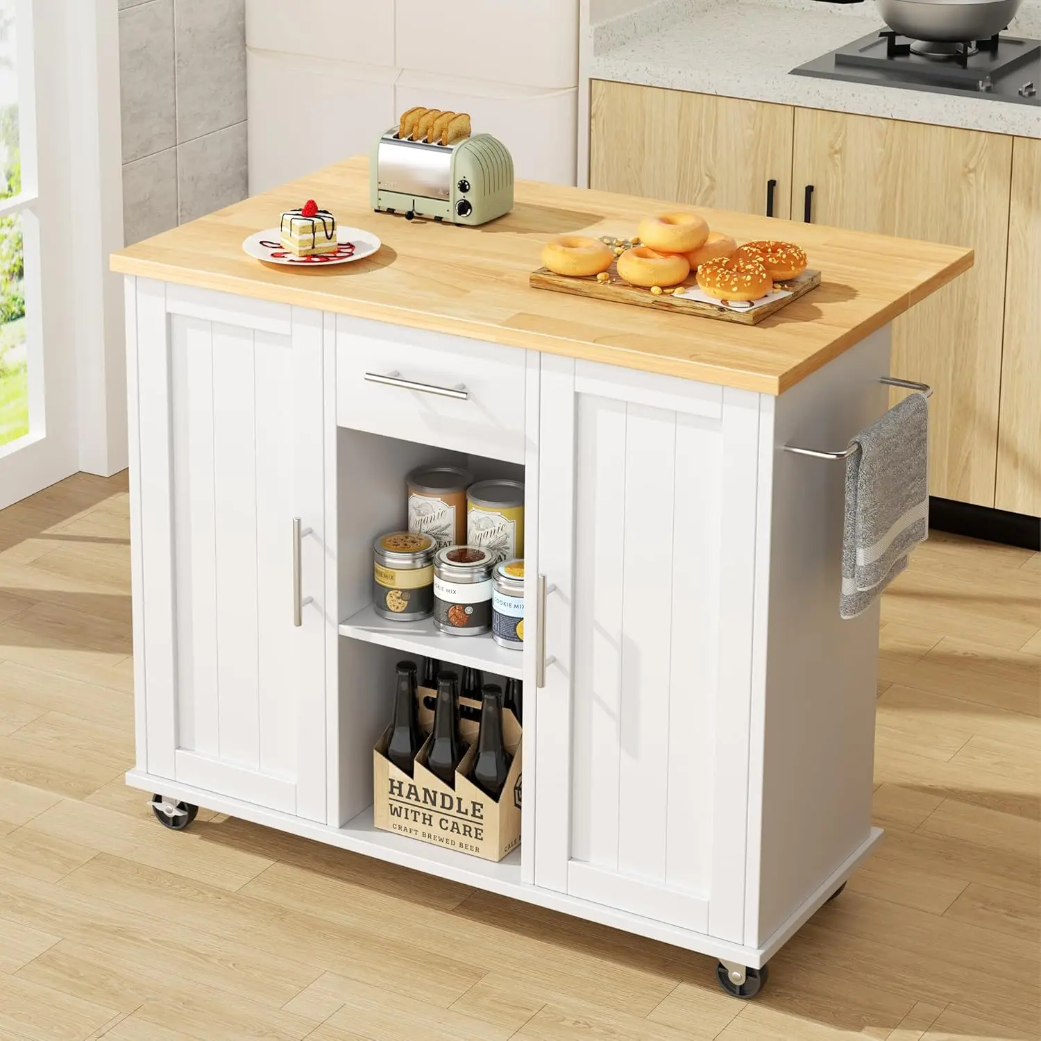 Thumbnail 3 - #12 Latest Rolling Kitchen Islands Offers