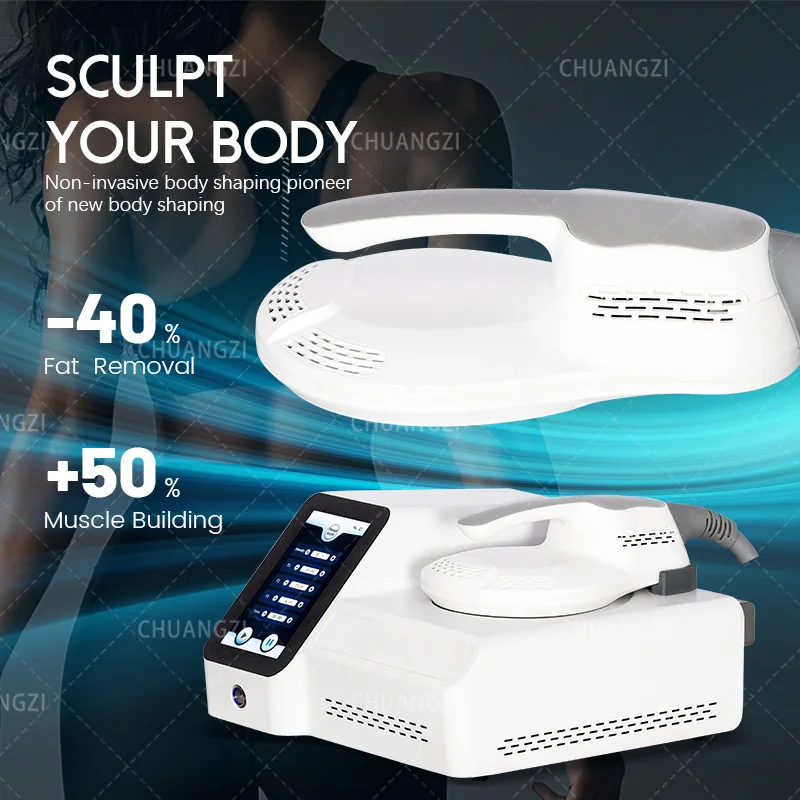 New MYOslim Body Sculpt Machine 6500W For Abdomen, Buttocks Legs Muscle Building Non-invasive Fat Reduction