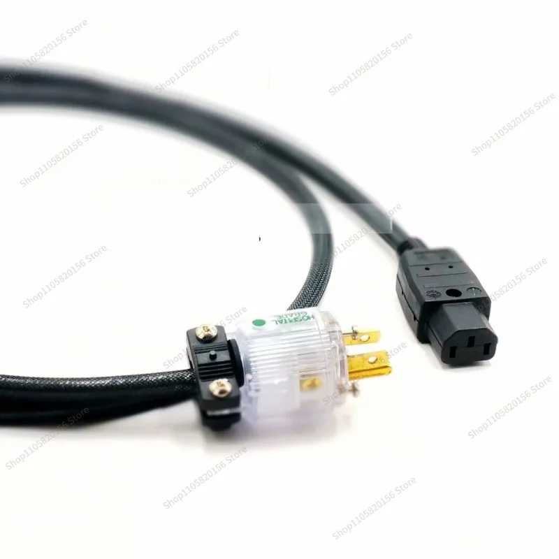 For HiFi Retro Audio Flexible Power Cable Studio Tinned