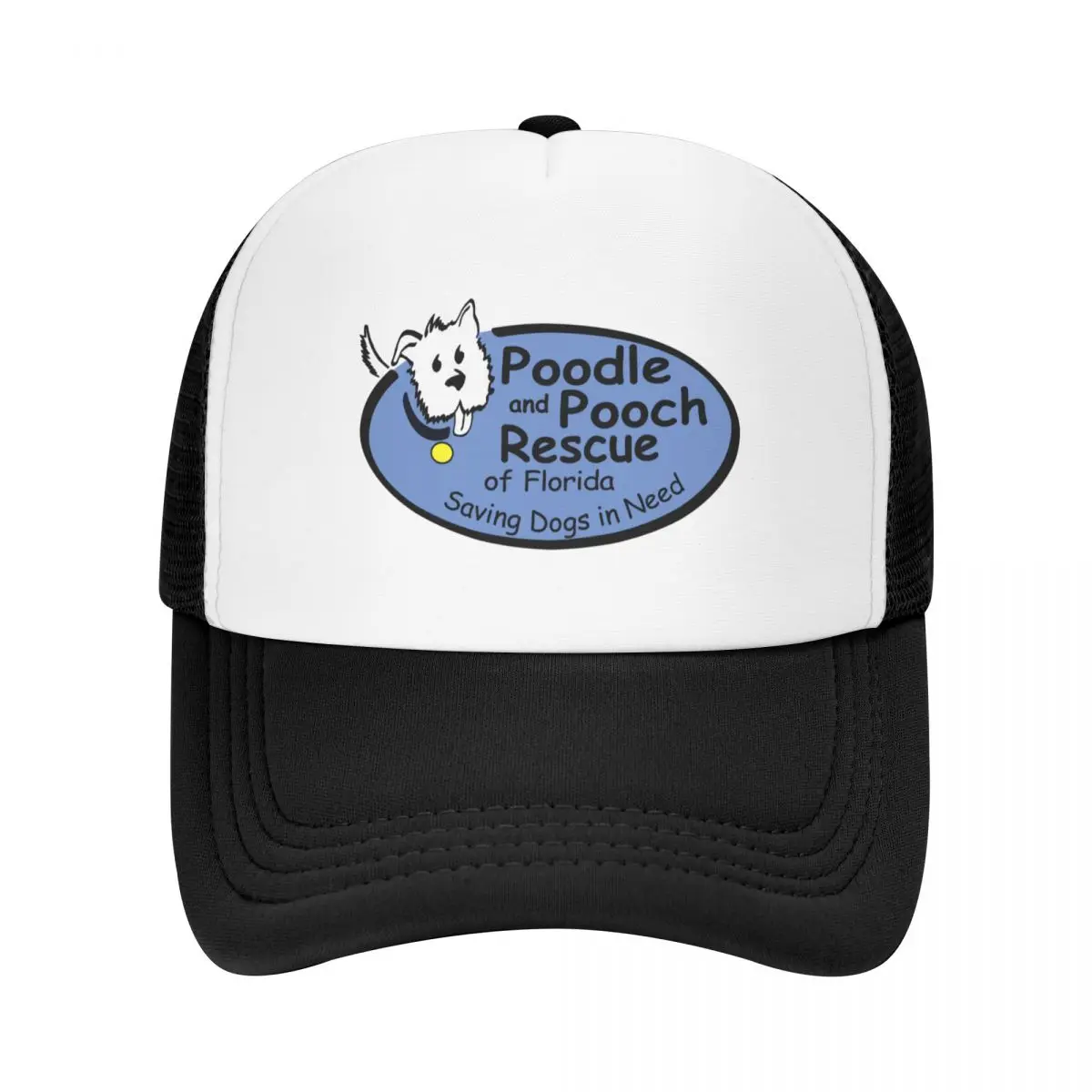 Poodle and Pooch Rescue of Florida - Full Color Logo Baseball Cap Ball Cap Sun Cap Hats For Women Men's