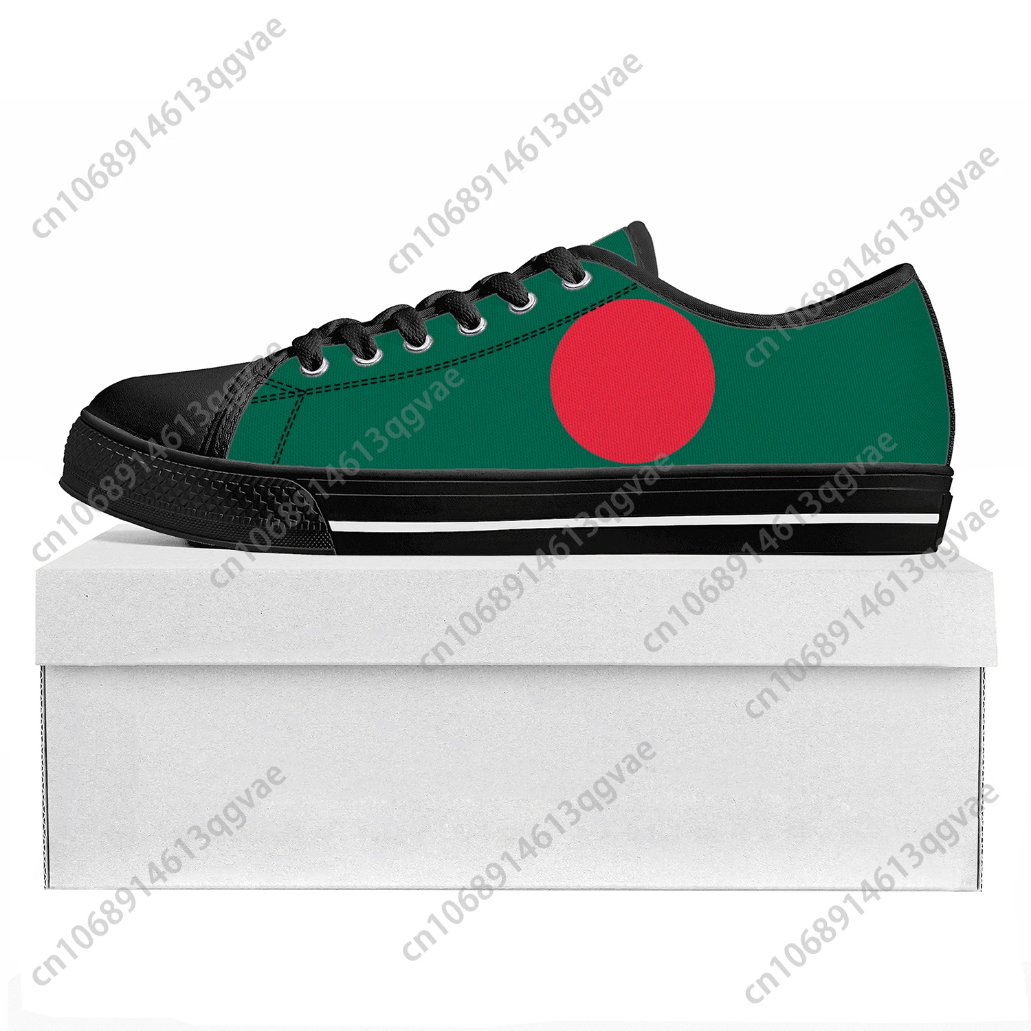 

Bangladesh Flag Low Top High Quality Sneakers Mens Womens Teenager Canvas Sneaker Prode Casual Couple Shoes Custom Shoe