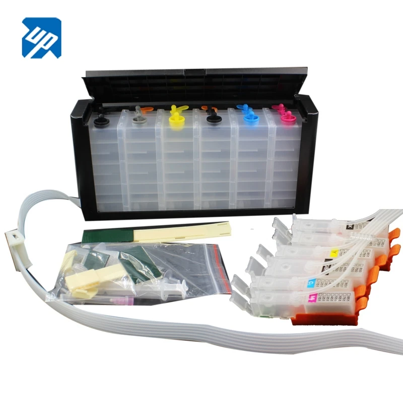 PGI480 CLI481 6 colors CISS ink supply system for canon PIXMA TS8140 TS8240 TS8340 TS9140 printer