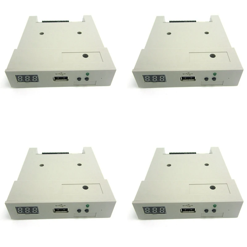 2025 New-4X SFR1M44 U100 USB Floppy Drive Emulator ABS Machine For Industry Grey