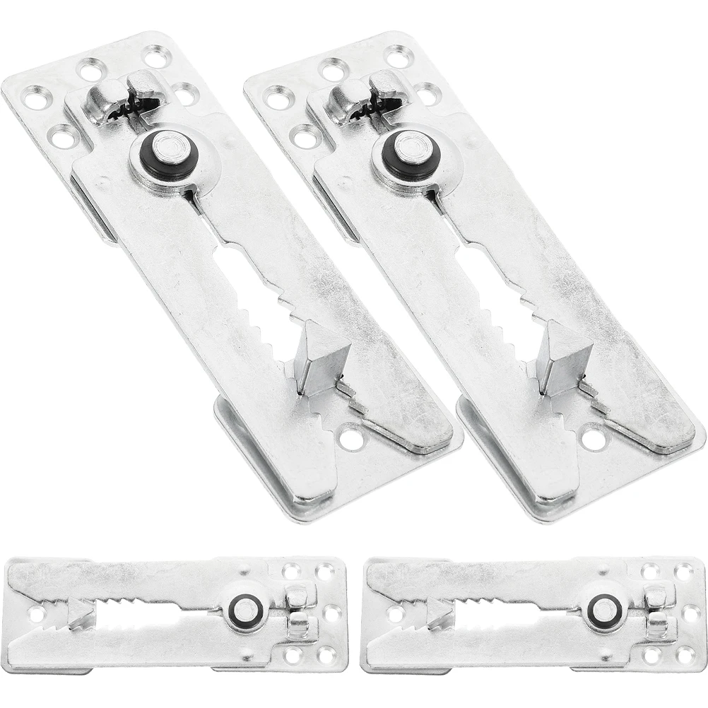 4pcs Sectional Couch Connectors Metal niture Connectors Heavy Duty Sofa Connection Brackets Interlocking Sofa Linking Parts