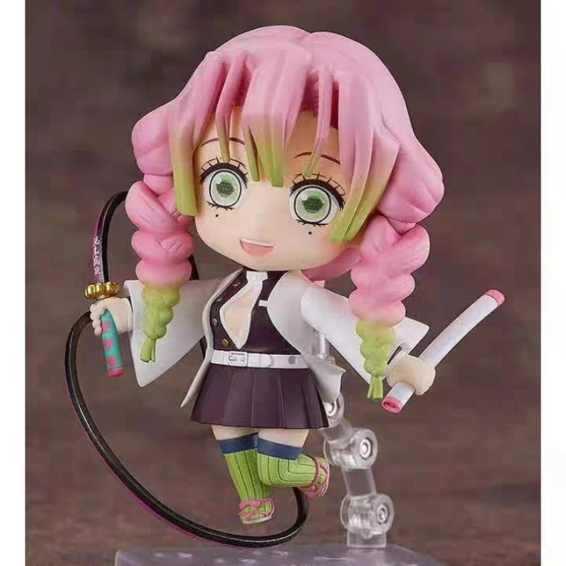 Demon Slayer Figuur Shi Tou Ichiro Ganlu Tempel Honing-Glas Liefde Pijler Auto Ornamenten Figuren Action Figure Model speelgoed 10 Cm