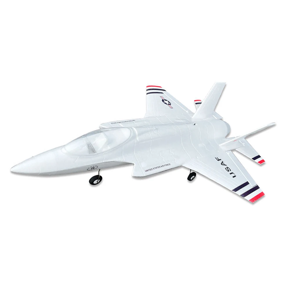 KPQRC F35 กระพริบ 64 มม.EDF Jet 680mm Wingspan EPO RC เครื่องบิน Fighter KIT