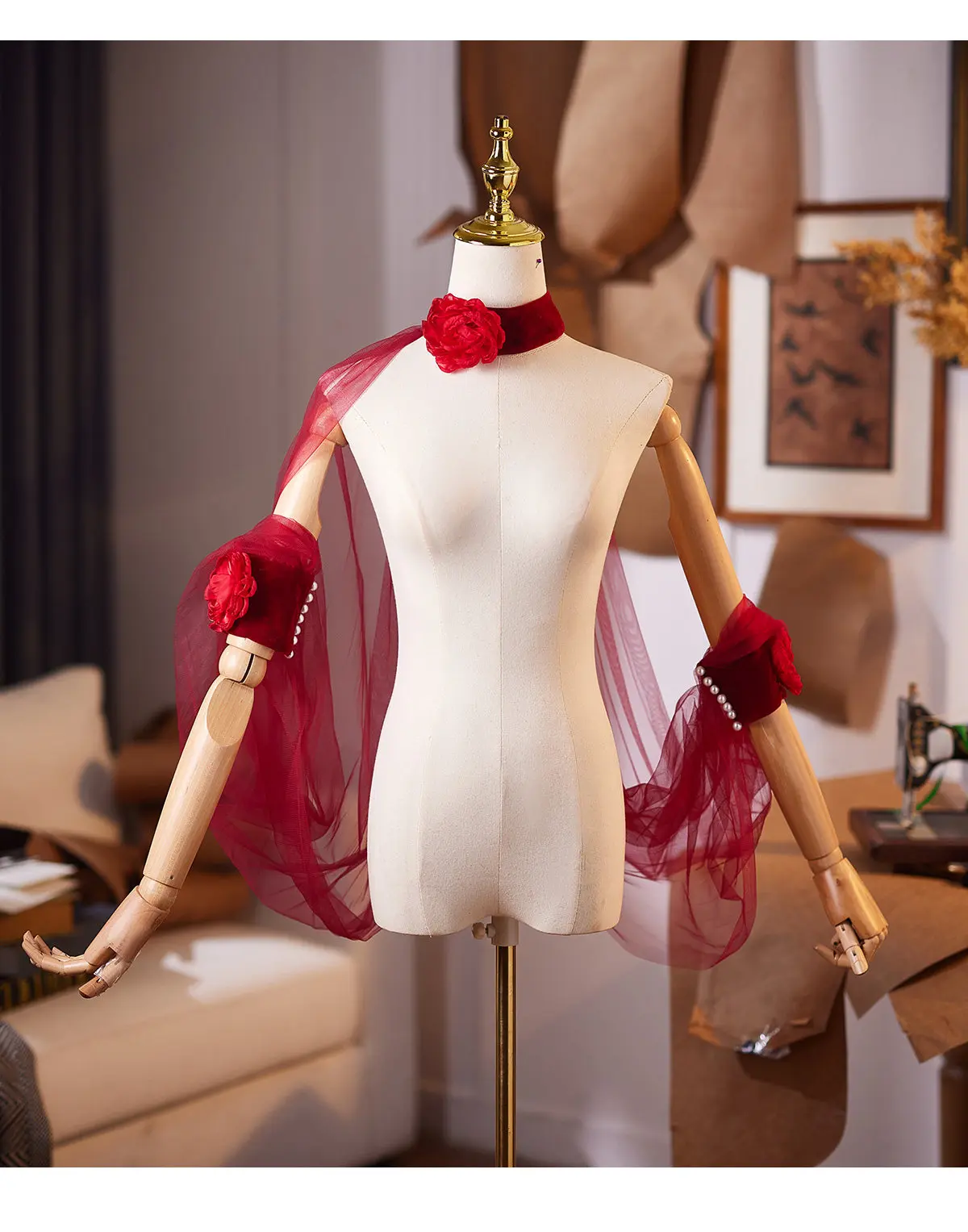 sciarpa-in-rete-rossa-con-collo-a-fata-accessori-per-abiti-da-sera-maniche-in-tulle-super-eleganti-abiti-da-ballo-e-da-cerimonia-vestido-de-novia