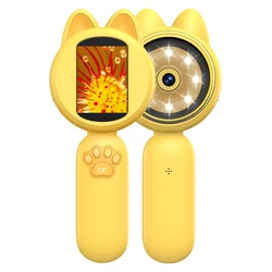 Magnifying Glass for Kids 100X Handheld Microscope with 2