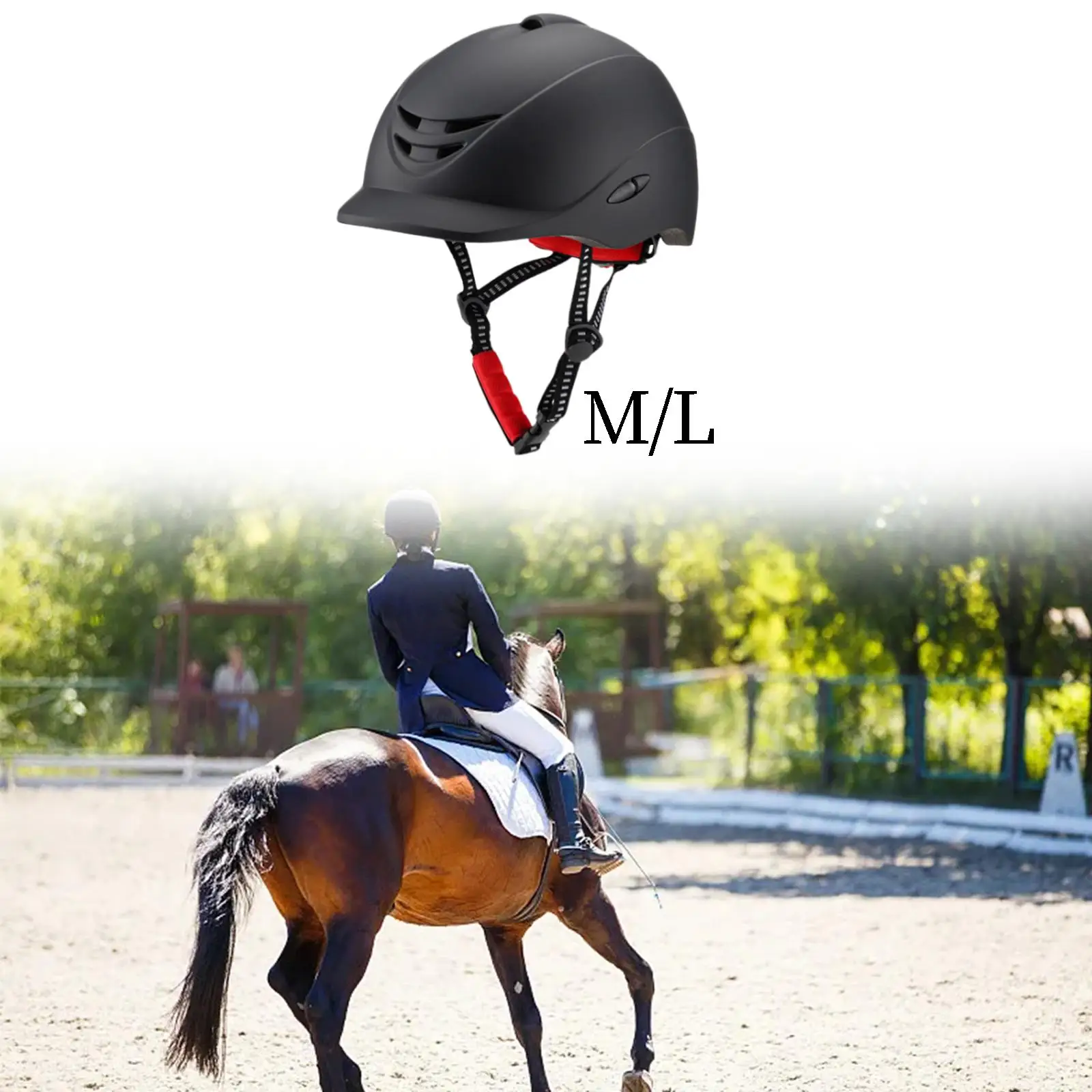 Summer Equestrian Hat Equestrian Equipment Professional Outdoor Sports Hats Cap Horse Equipment Riding Cap for Outdoor Riding