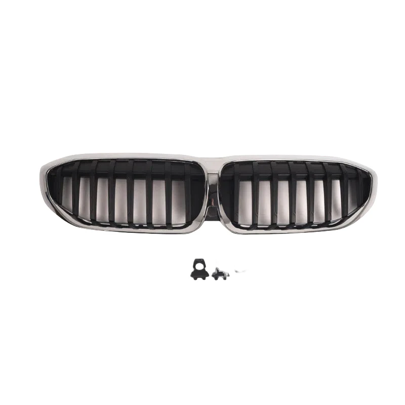 

Chrome and Black Front Kidney Grill Grille for BMW G20 G21 330i M340i G28 320li 325li 330li 2019 2020 2021 2022