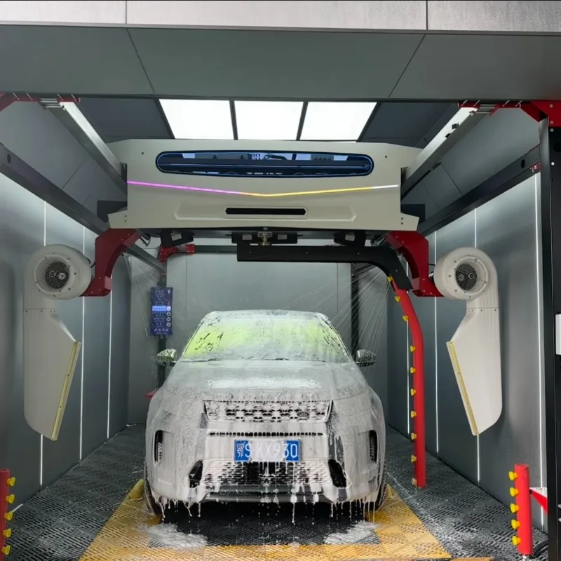 Customized With A Fully Automatic Car Washing Machine Featuring 360° Rotation And Air-drying Function.