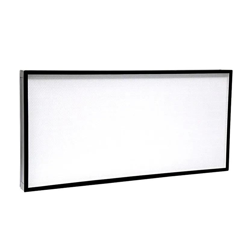 Panel Series Mini Pleat High Efficiency Filter for Semiconductor Pharma Cleanroom air Purifier Replacement Filter