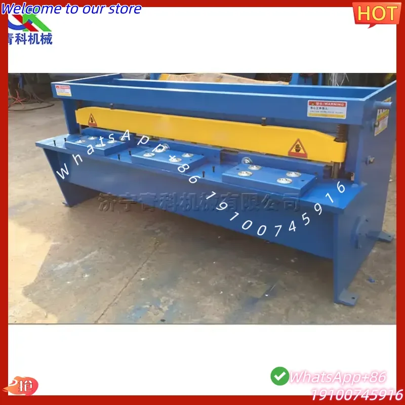 CE Certification Powerful Output Electric Plate Shearing Machine for Cutting Steel High-Efficiency Aluminum Sheet Cutting 5