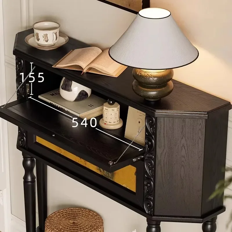 Simple Feel Corner Table Modern Luxury Design Industrial Console Tables Living Room Hallway Consolle ingresso Home Furniture