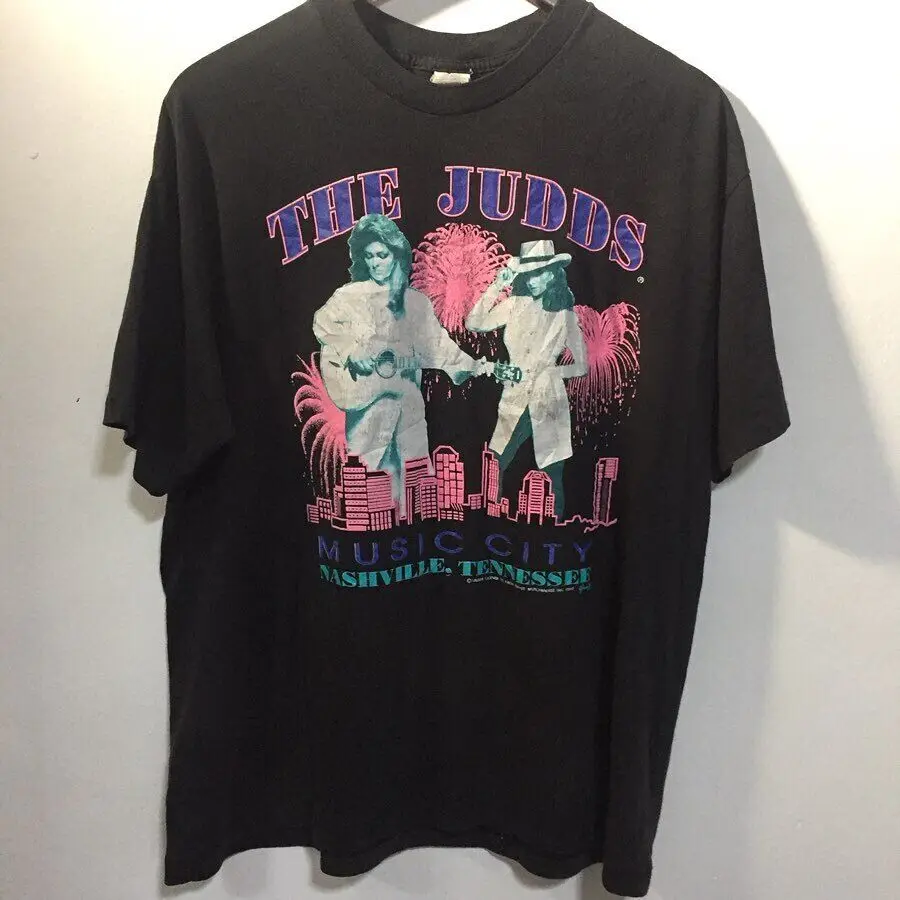 The Judds Music City 90s basic style Reprint T shirt Classic style