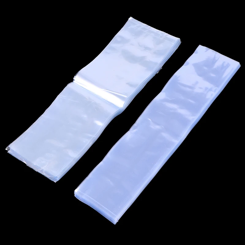 100PCS Transparent Shrink Film Bag Anti-dust Protective Case Cover For TV Air Conditioner Remote Control Shrink Plastic