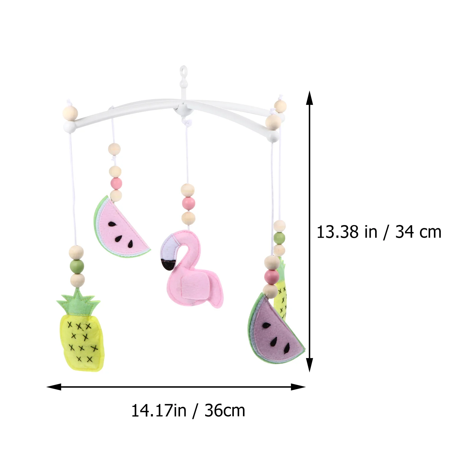 Baby Krippe Mobile Windspiel Hohe Qualität Filz Langlebig Kindergarten Dekor Baby Schlafzimmer Decke Hängen Ornament Krippe Ornament