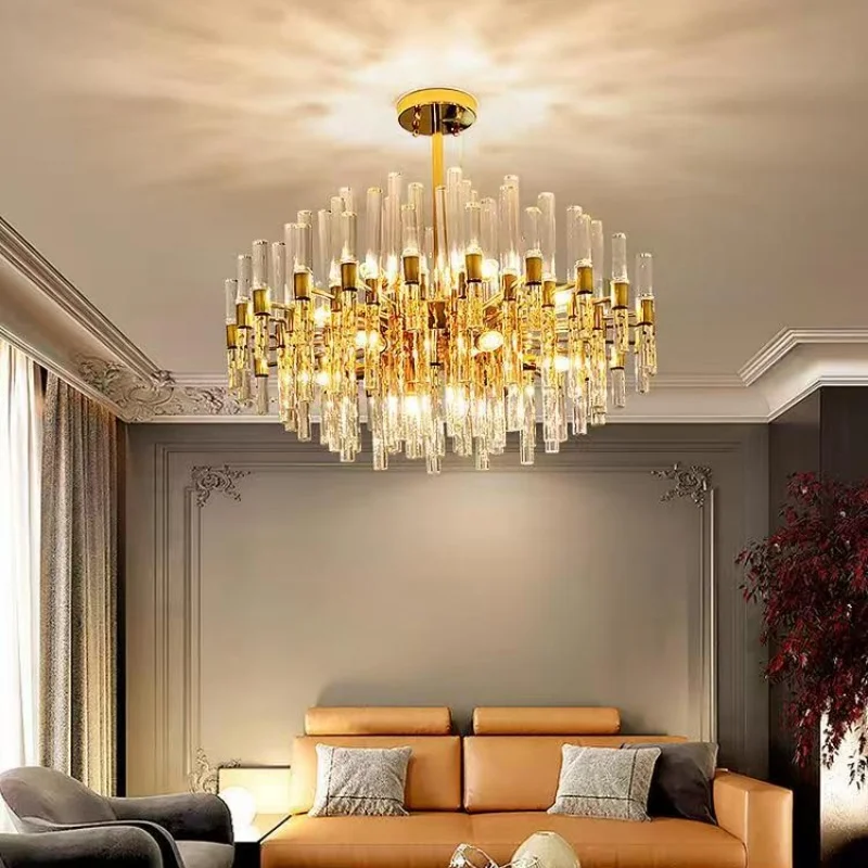 

New Well-known Lighting Fixtures For Crystal Chandeliers Postmodern Luxury Lighting In Living Rooms, Dining Rooms And Bedrooms