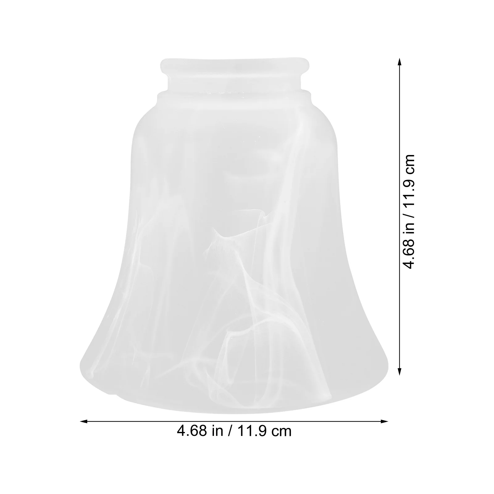 Glass Lamp Shade Replacement Simple Delicate Design Lightweight Easy Install for Pendant Light Fixture Decorative Hanging Lamp