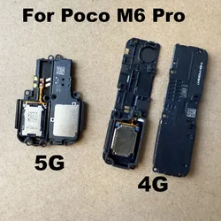 For Xiaomi Poco M6 Pro 4G 5G Loudspeaker Flex Cable Loud Speaker Ringer Buzzer Module Smartphone Replacement Parts