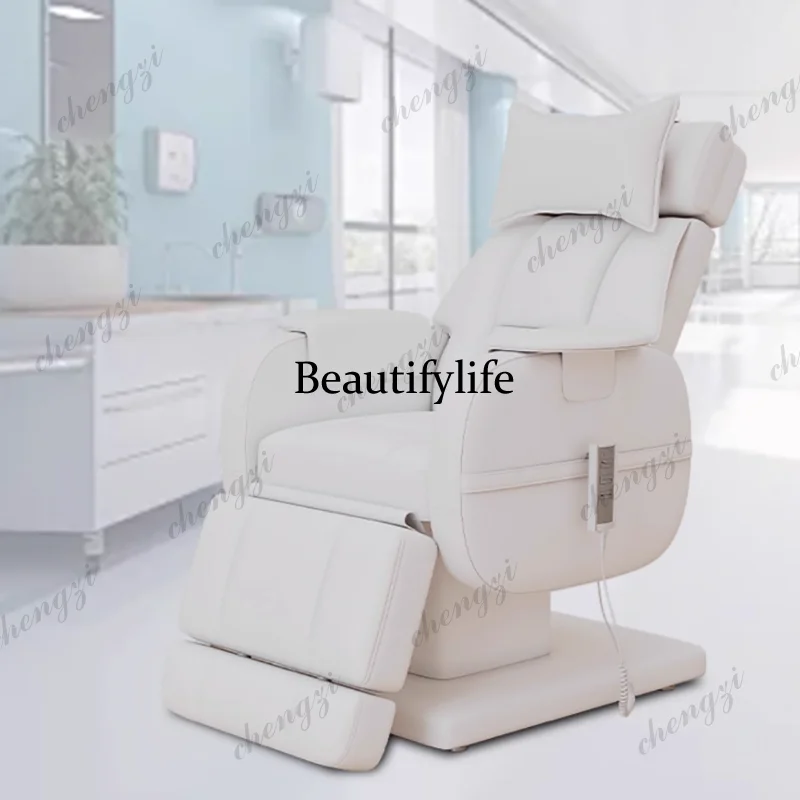 TTT electric beauty bed eyelash manicure sofa beauty tattoo chair lying flat chair