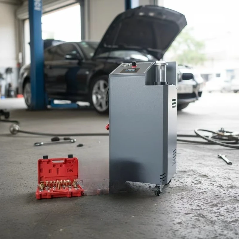 

OURENSE JLF-901 DC12V Automatic Car AC System Pipeline Pulse Cleaning Machine Stainless Steel Automotive Air Equipment