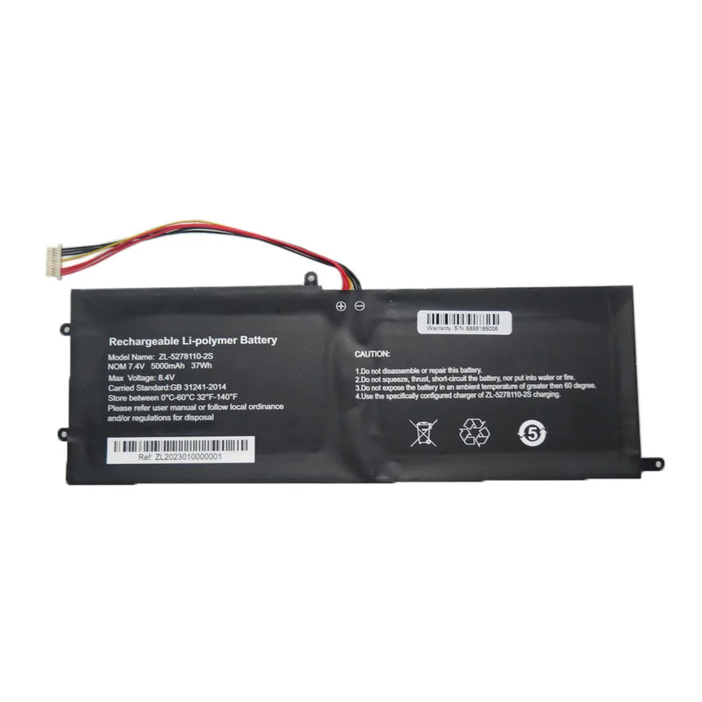 

Laptop Battery For ZL-5278110-2S 7.4V 5000MAH 37WH 10PIN 7Lines New