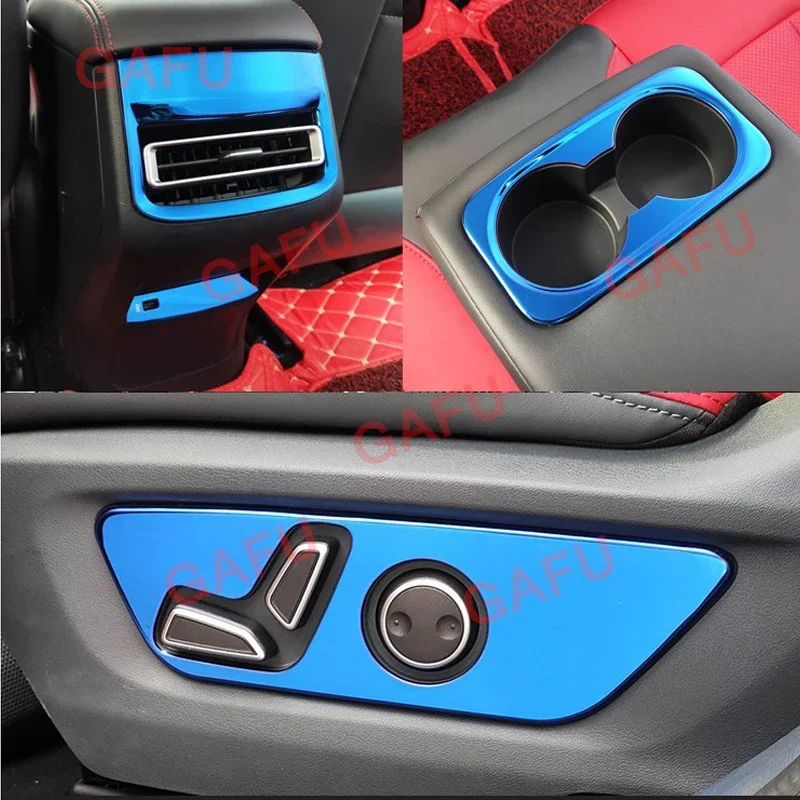 For Changan UNIT UNI-T 2020-2022 Car Glove Box Air-outlet Handle Cup Frame Horn Headlight Anti-kick Cover Interior Accessories