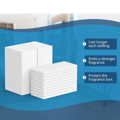 40Pcs Humidifier Aromatic Pad Replacement Filter for LV600HH LV600S Humidifier Aromatic Pad Mineral Absorption Pad Accessories