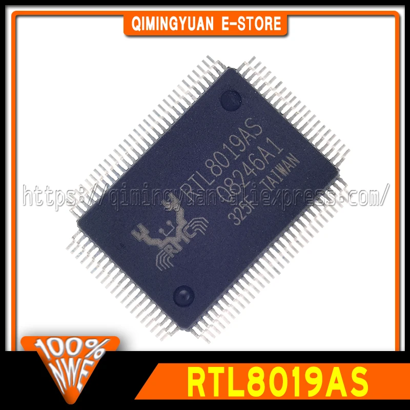 1~20pcs/lot RTL8019 RTL8019AS RTL8019AS-LF QFP100 100% New Spot stock