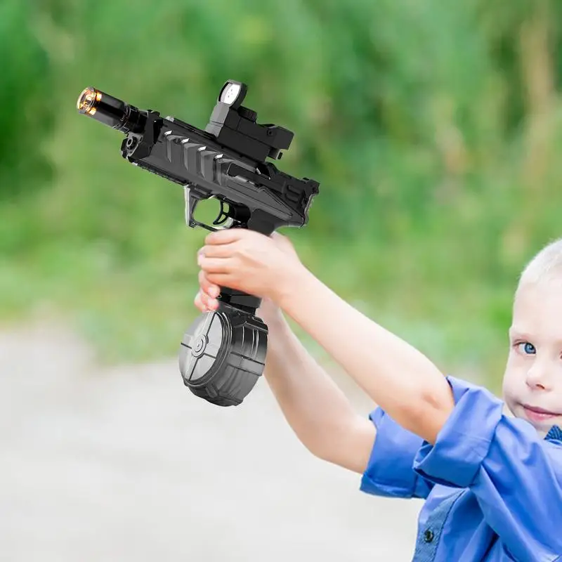 新しい電動水鉄砲水スクワーター屋外ポータブル子供夏のビーチ屋外戦闘ファンタジーおもちゃ男の子子供のためのゲーム