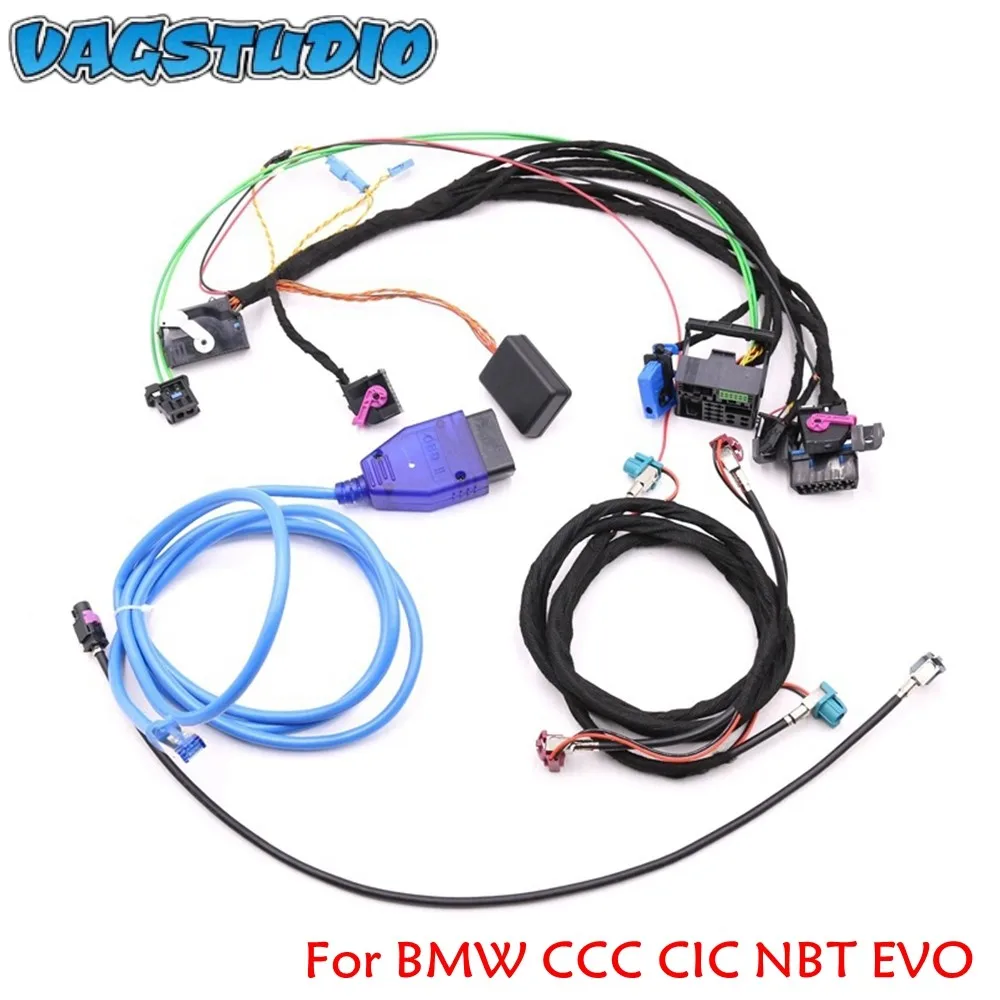 

Tools Wirings Harness With CAS Emulator Tester Tool For BMW CCC CIC NBT EVO Navigation Systems Power On Bench All In One