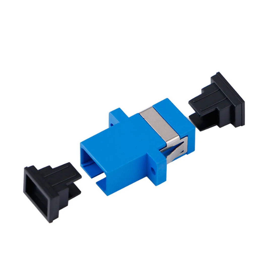 HSGQ SC-SC PC UPC SM Simplex Fiber Optic Connector SC/UPC Fiber Adapter for Fiber Testing