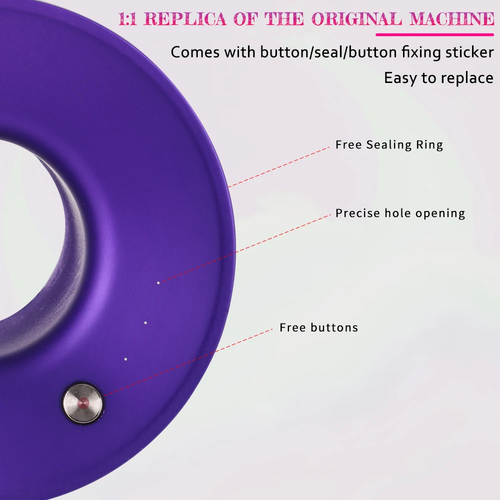 الجبهة يربك شل مجلس جزء ل دايسون مجفف الشعر ملحق غطاء علبة HD01 HD02 HD03 HD07 HD08 إصلاح جزء