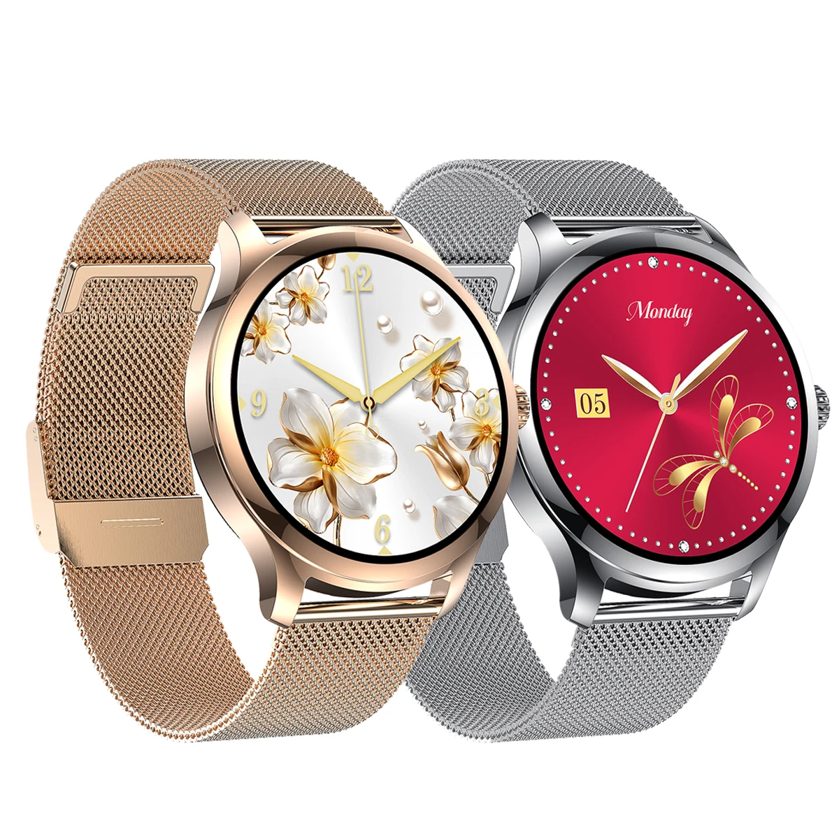 Smart Watch LW92 Women's Small Gold Watch Smart Activity Tracker Couple Digital Watch Reloj Inteligente Mujer 2024 for Ladies