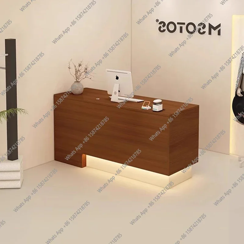 Sデザインオーガナイザー受付デスク会社役員レストランディスプレイ受付デスク高級モストラドール商業用家具