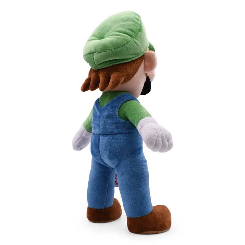 Super Mario Bros. Animal en peluche Luigi, jouet en peluche, jeu de commutation, monde 3D, Odyssey, Wonder Fury, dessin animé, Teddy Butter, 17 pouces