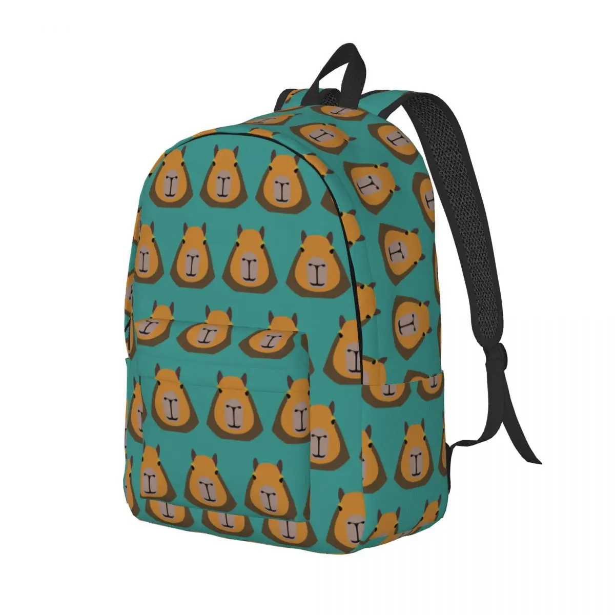 

Capybara Backpack Daypack Large Capacity Children BookBag School Bag Shoulder Bags for Men Women