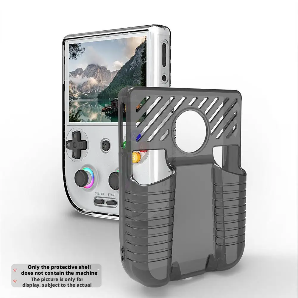 1PC Transparent TPU Protective Case For Anbernic RG406V Handheld