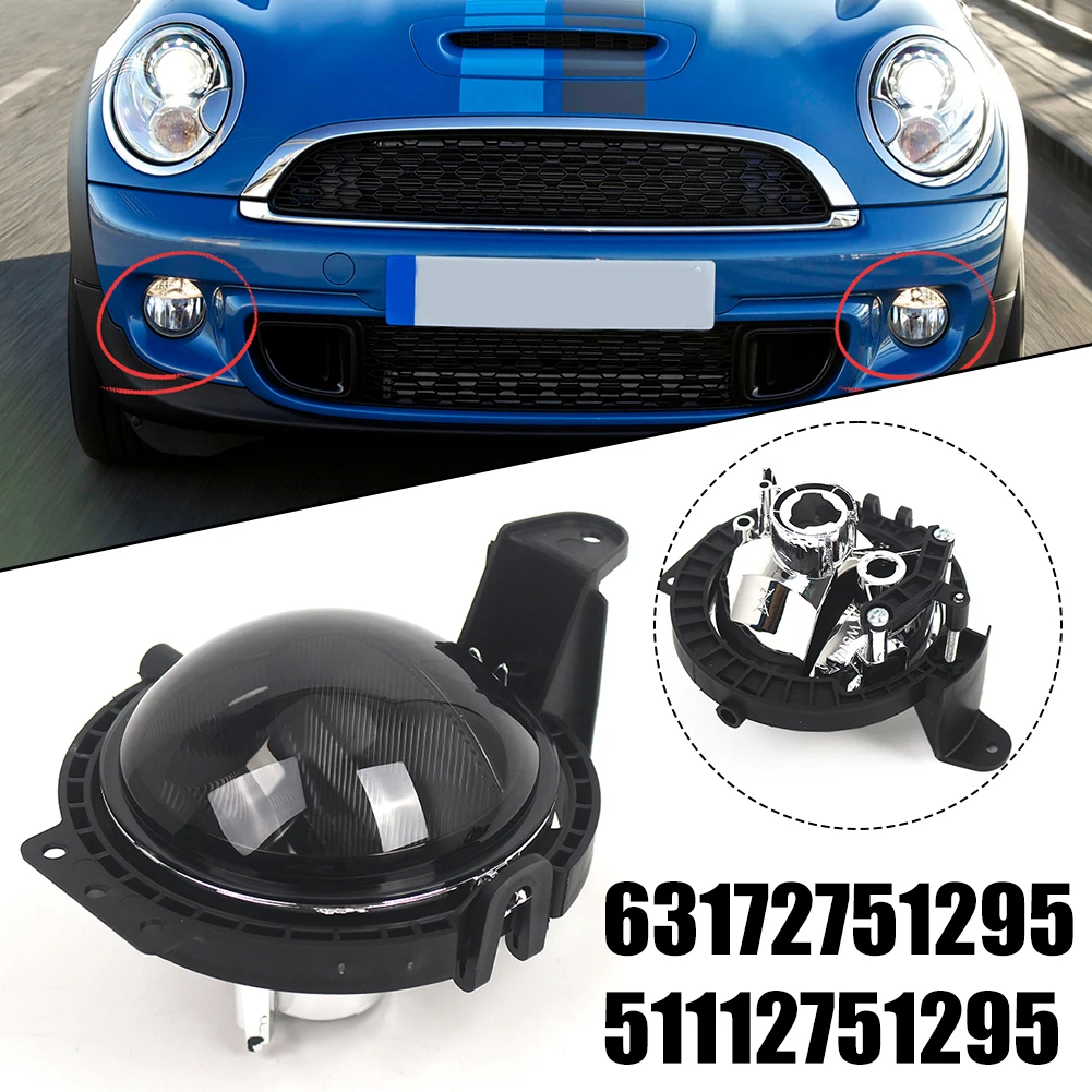 Front Bumper Fog Light Housing Without Bulbs For Mini Cooper R55 R56 R57 R58 R59 63172751295 51112751295 Car Accessories