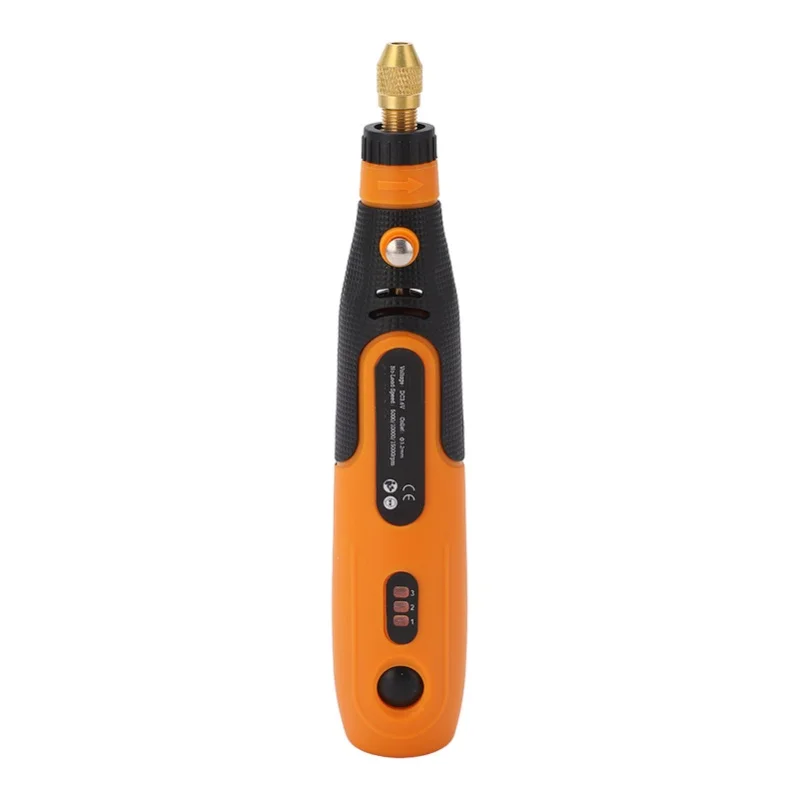 

Electric Engraving Pen USB Rechargeable Cordless Rotary Tool 3 Gear Adjustment Low Noise Efficient Grinding Carving Pen