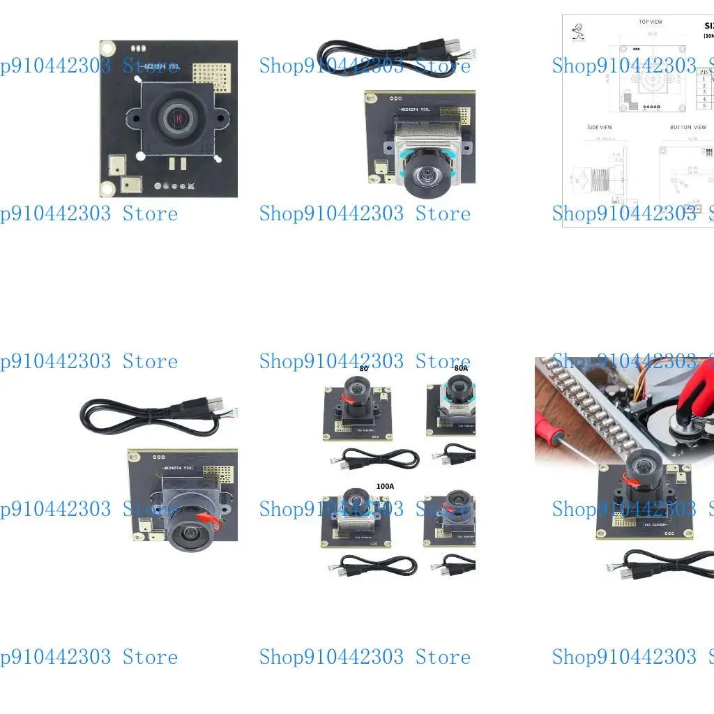 

L4MD IMX274 USB Camera Module 4K Imagery Digital Microphone Autofocus 2160P
