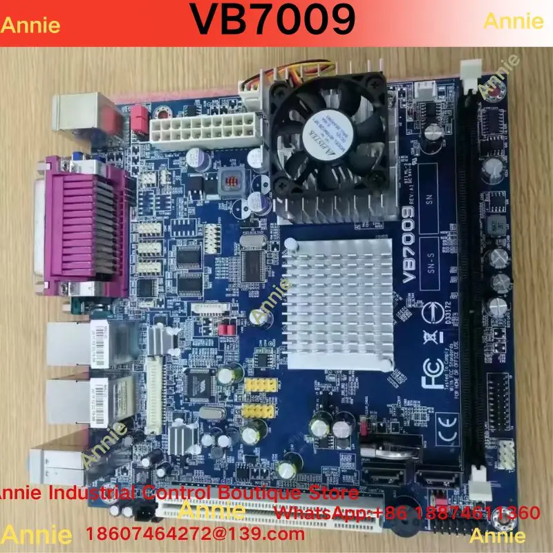 Brand-New Original VB7009 Embedded Dual Gigabit Ethernet Ports, Dual-Core DDR3 Industrial Control Mini-ITX