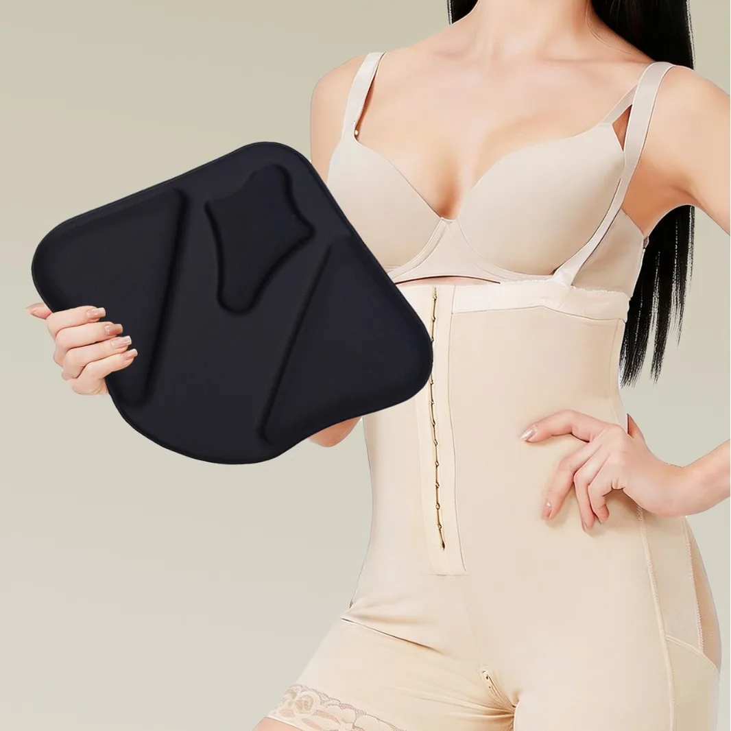 High Density Soft Foam Compression Pad Set,  Lumbar Support Plates With Even Pressure, Skin-Friendly Flexible Lining For Daily