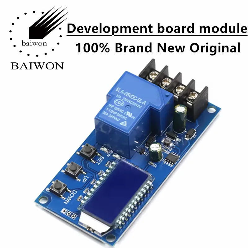 XY-L30A battery charging control module digital full charge power-off overcharge protection switch 6-60V