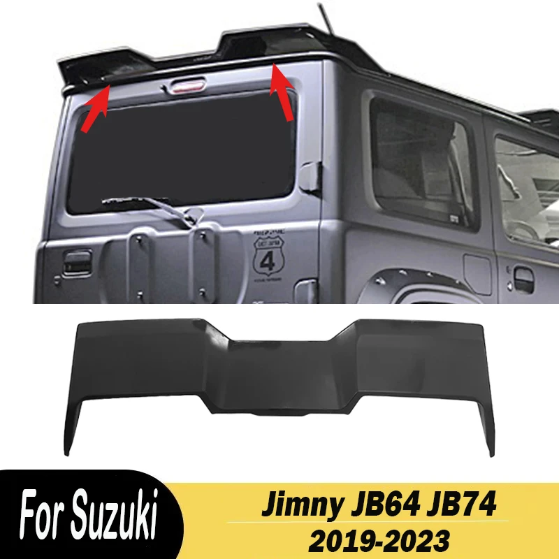 For Suzuki Jimny JB64 JB74 2019 2020 2021 2022 2023 Car Rear Wing Rear Trunk Spoiler Tail Wing Big Spoilers